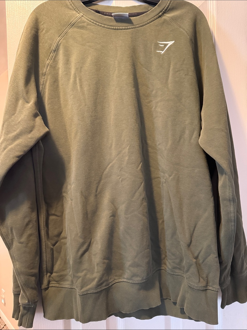 Gymshark Olive Green Crewneck Sweatshirt